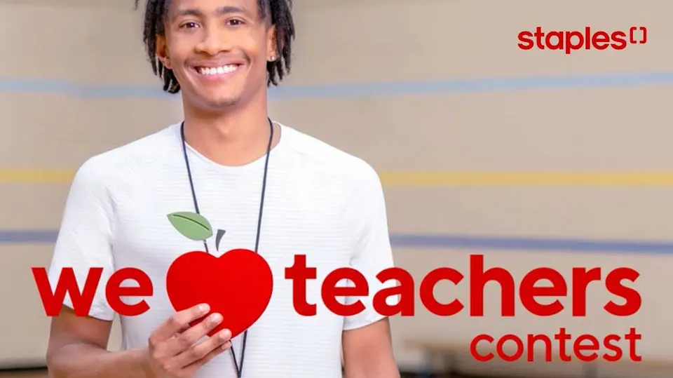Staples We Love Teachers Contest